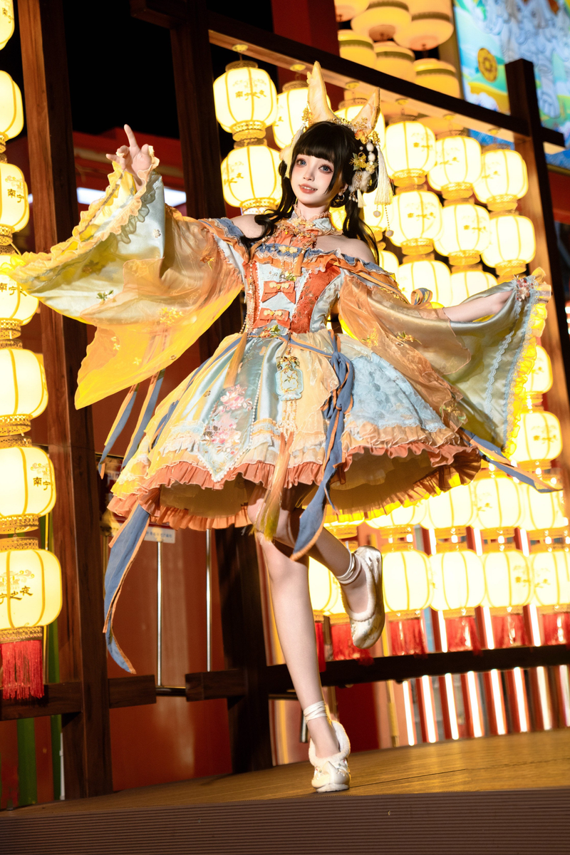 Jade Rabbit Lolita Dress + Headband