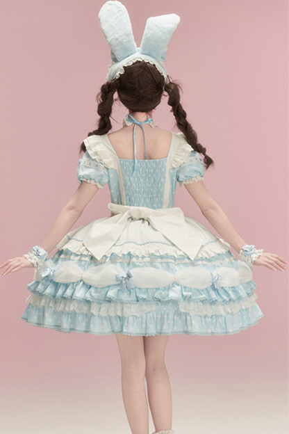 Sweet Lolita Cake Maid Dress