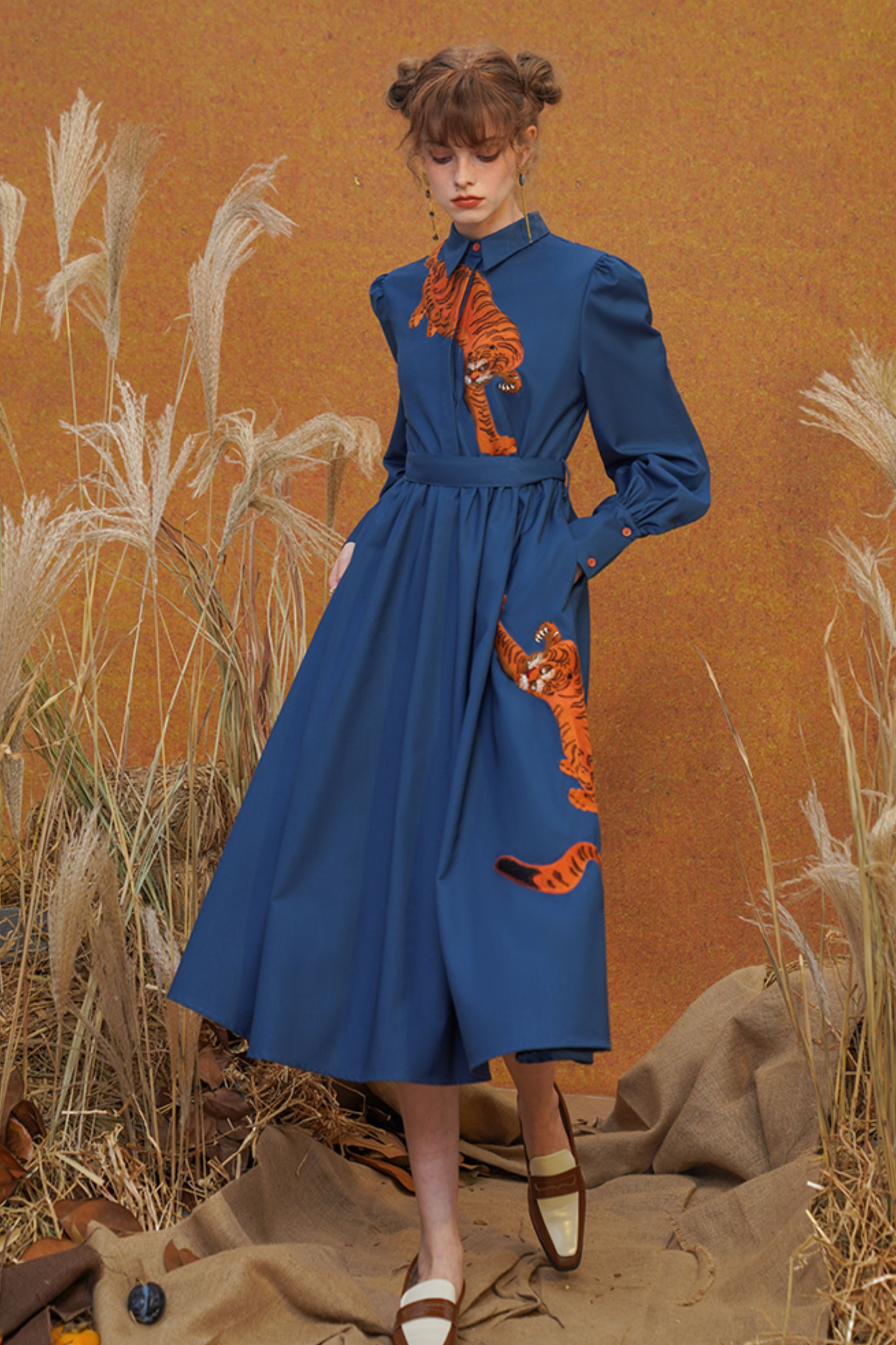 French Tiger Dress