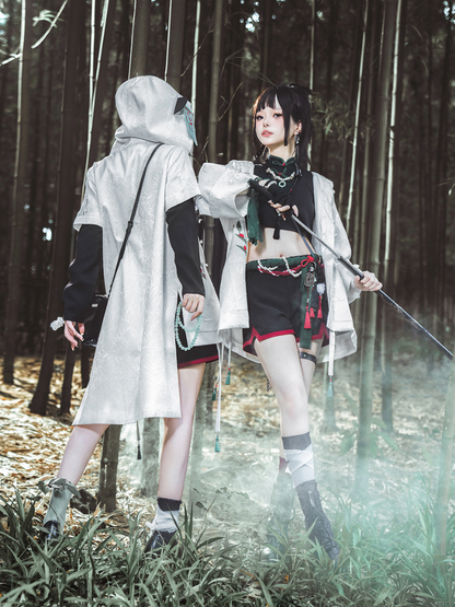 White Chinese-style Prince Lolita Set