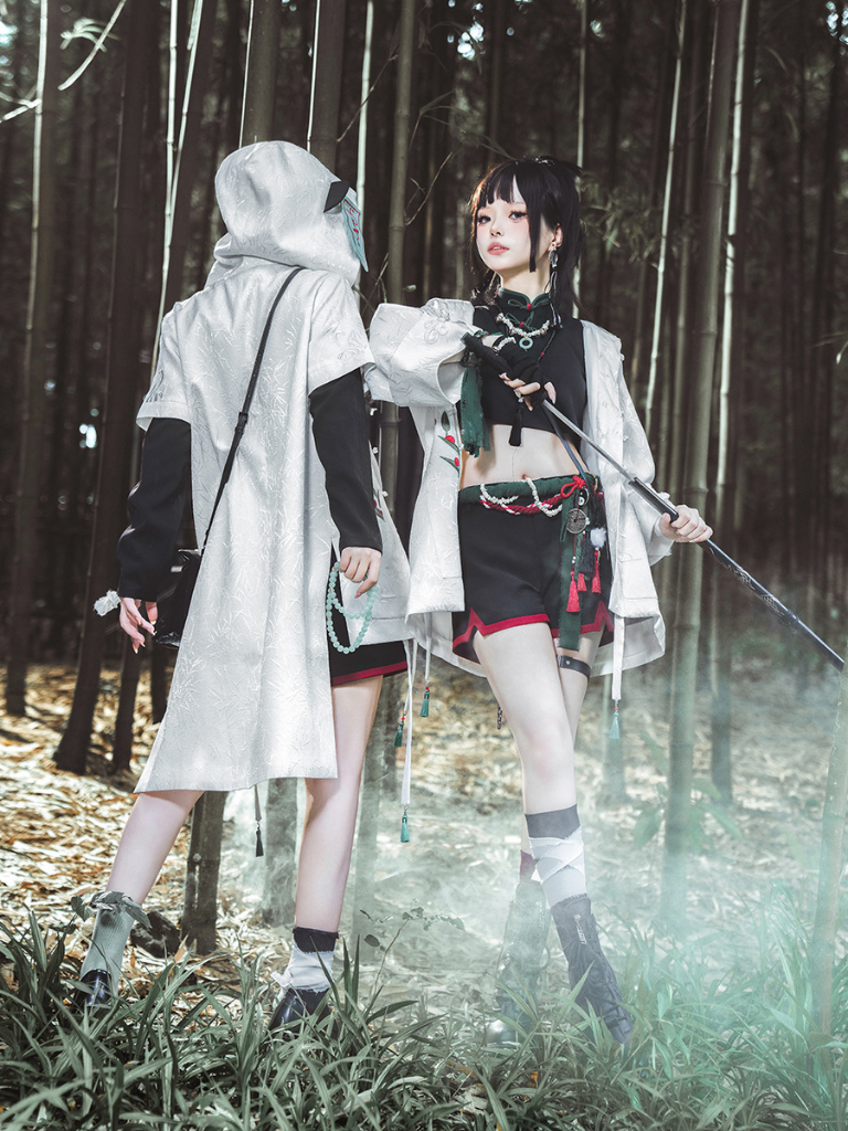 White Chinese-style Prince Lolita Set