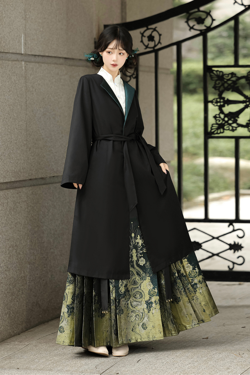 Neverland Dark Retro Flower Chinese-style Set