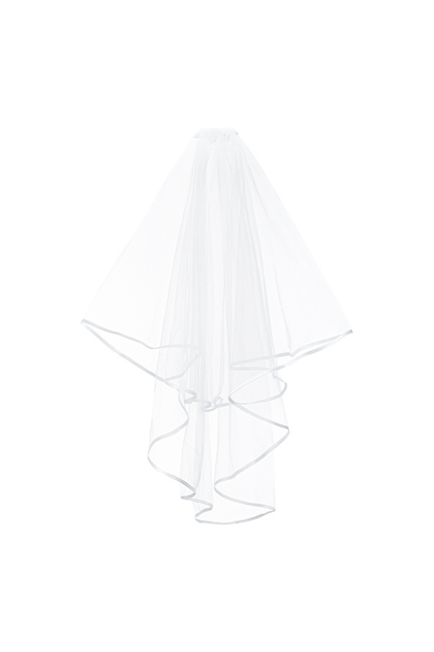 White Gothic Gemini Lolita Dress + Corset + Ribbon + Headband + Veil