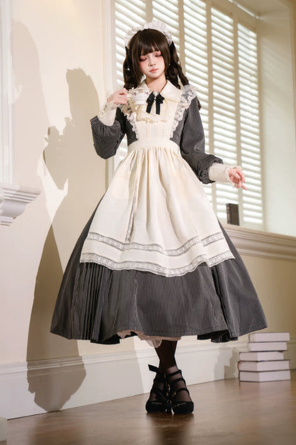 Retro Lolita Dress + Apron