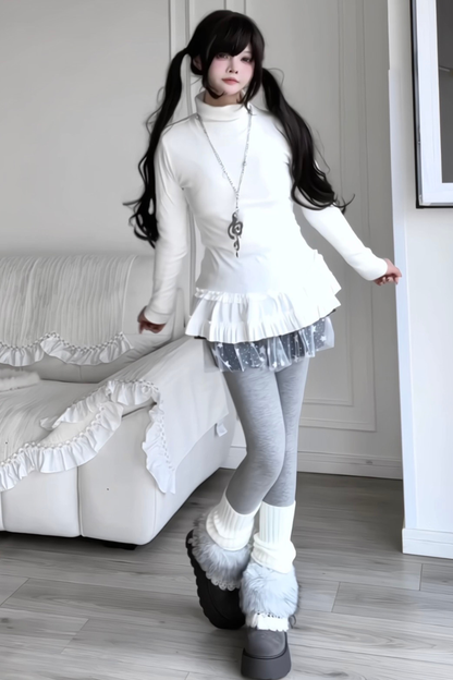 Ruffled Ballet Top