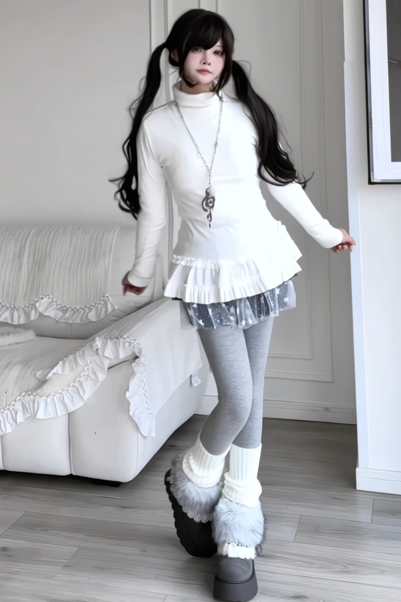 Ruffled Ballet Top