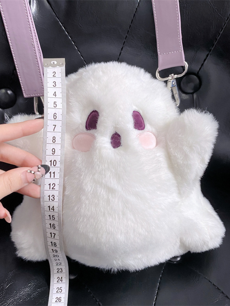 Fluffy White Ghost Pochette