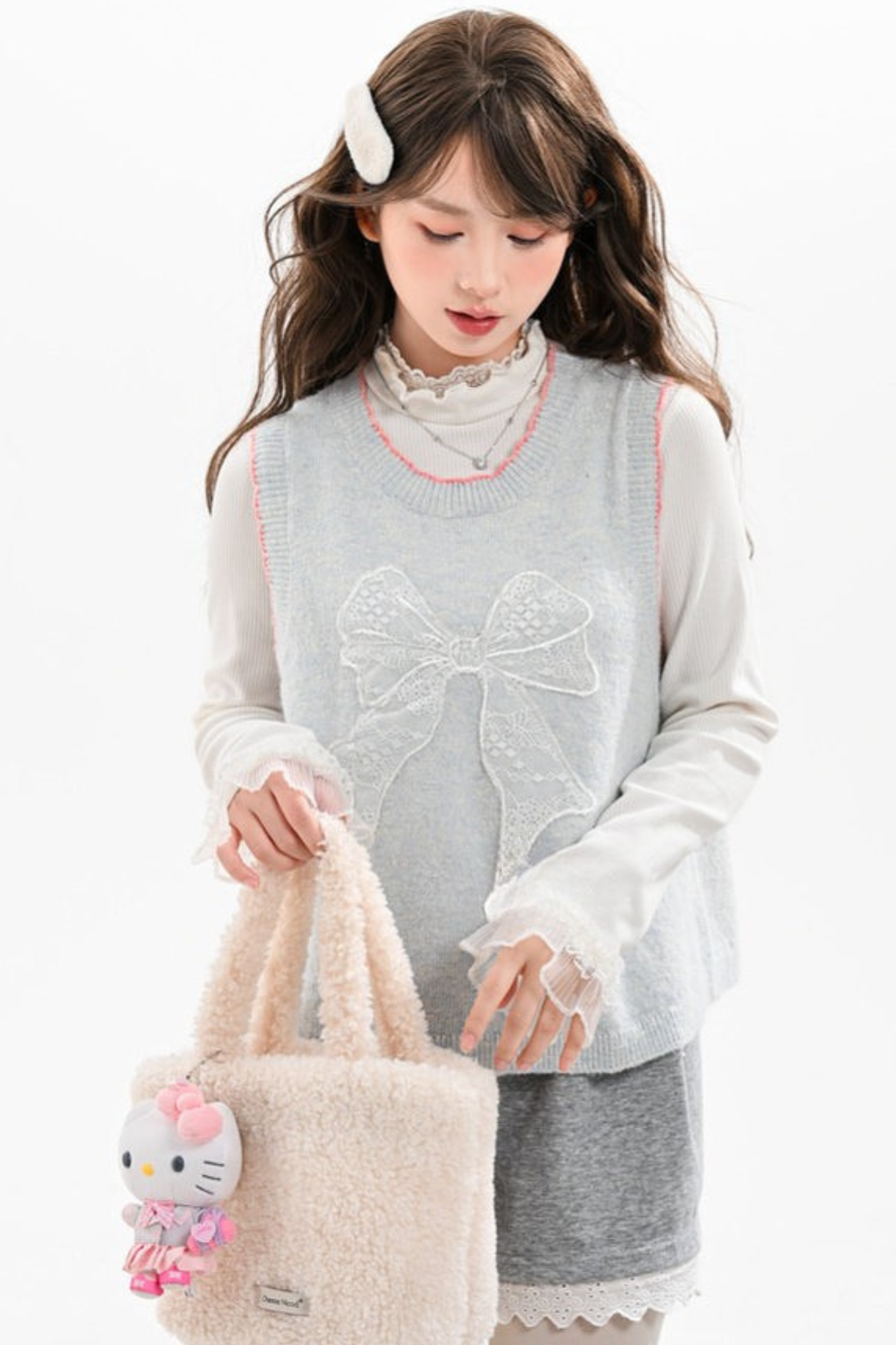 Ribbon Retro Vest