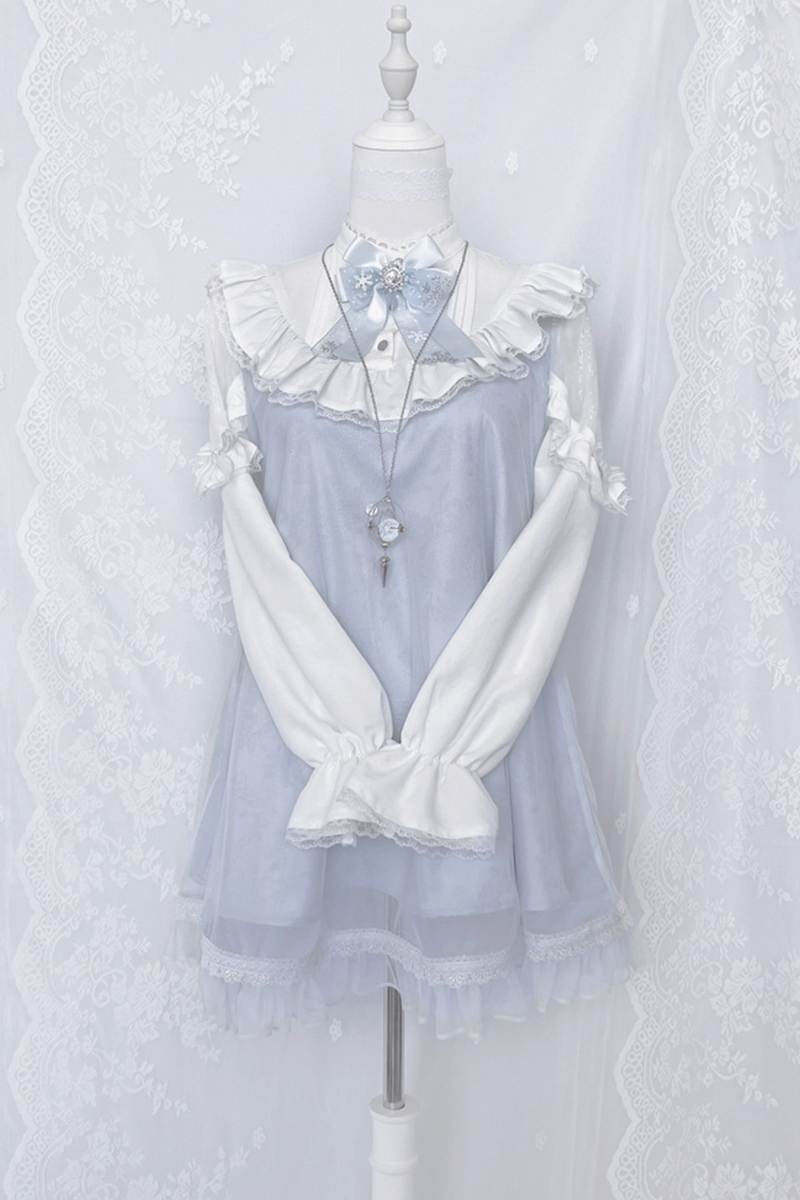 [angel Style] Ribbon Sweet Water Dress