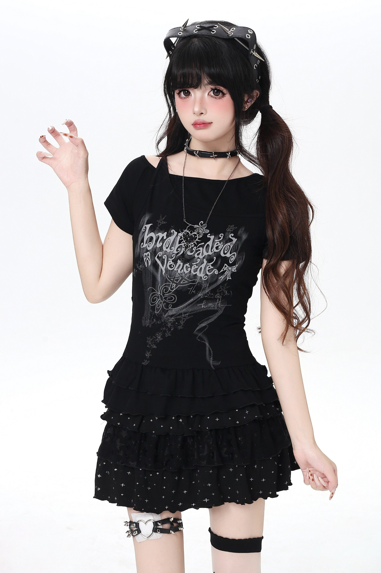Asymmetrical Off-shoulder Top