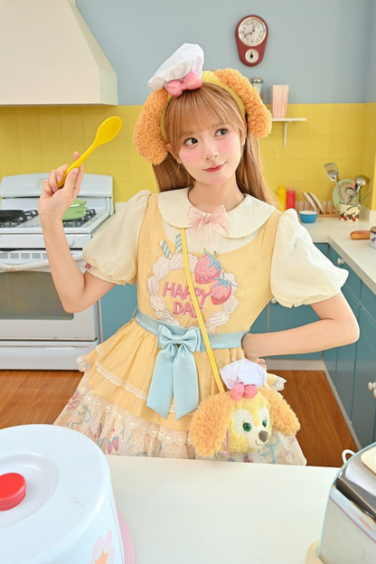 [pre-order] Daily Ribbon Tiered Doll Light Lolita Dress