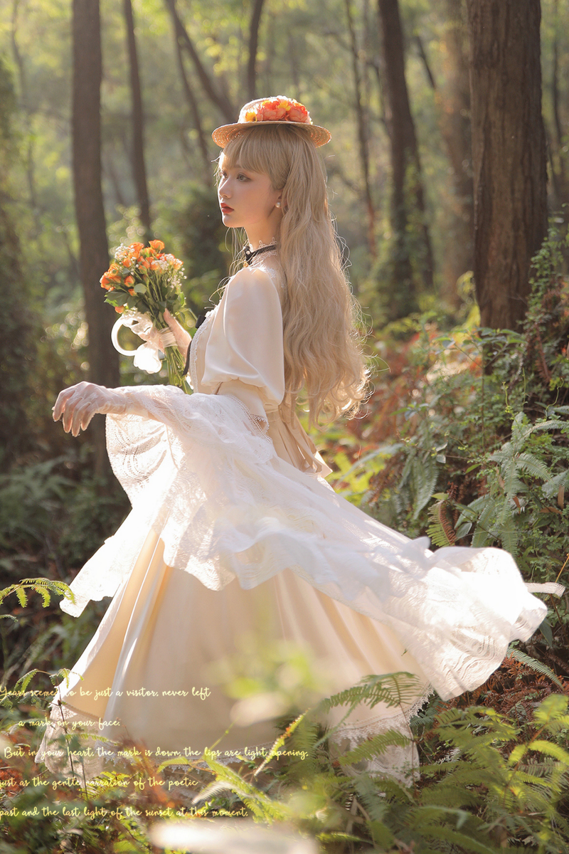 Retro Lace Classic Lolita Dress