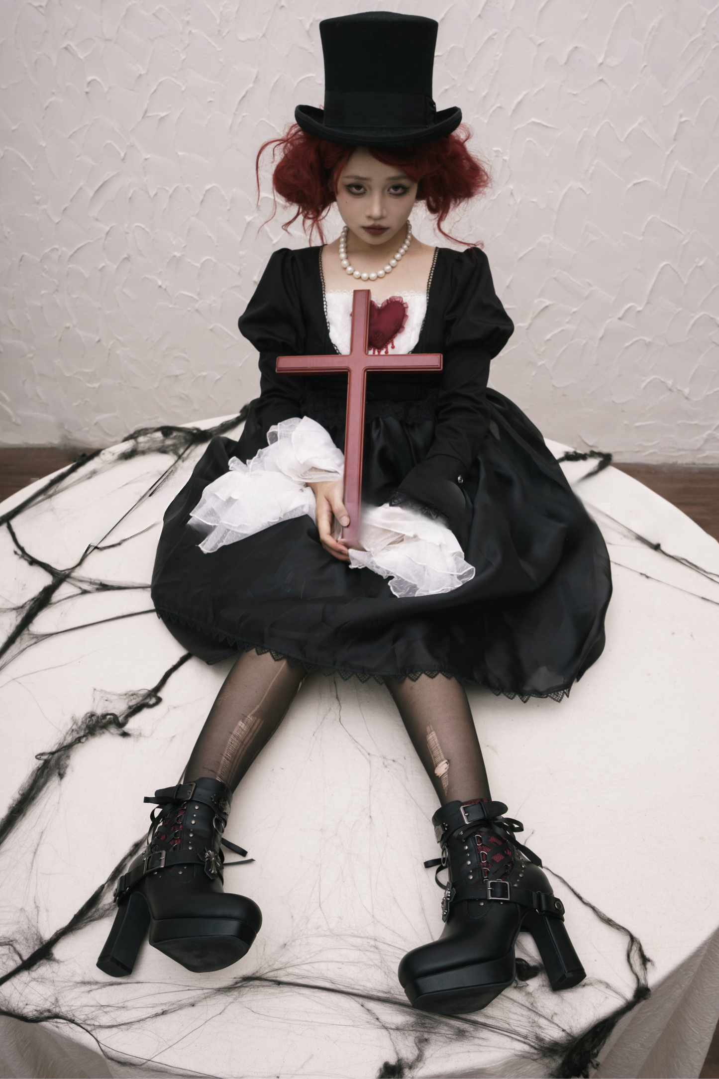 Lacybones Dark Gothic Punk Boots