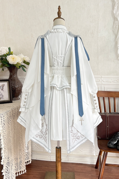 [pre-order] Star Night Style Shirt + Irregular Skirt