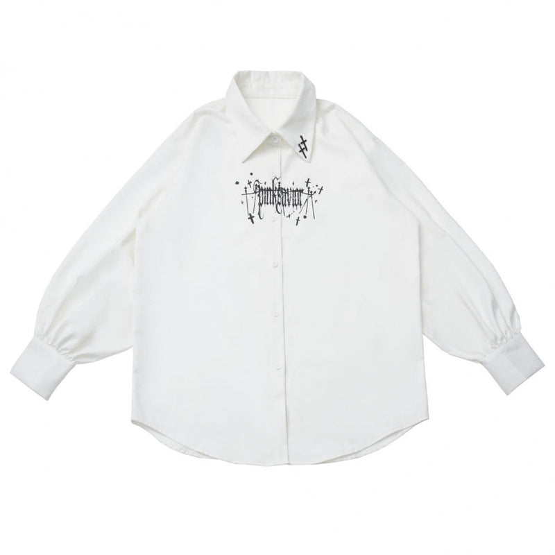 Dark Knight College Vest + Shirt + Suspender Skirt + Pants + Tie