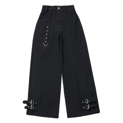 Dark Knight College Vest + Shirt + Suspender Skirt + Pants + Tie