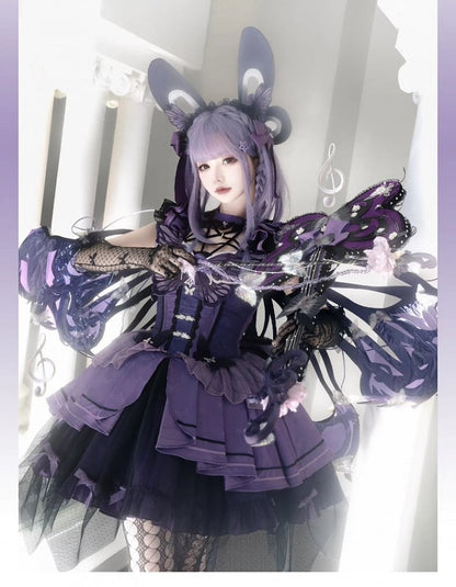 Magic Wand Butterfly Fairy Dress + Full Set + Accessories