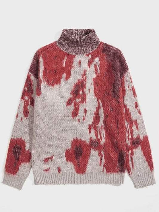 Knitted Jumper Red