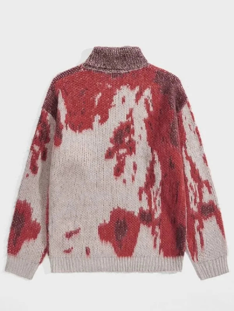 Knitted Jumper Red