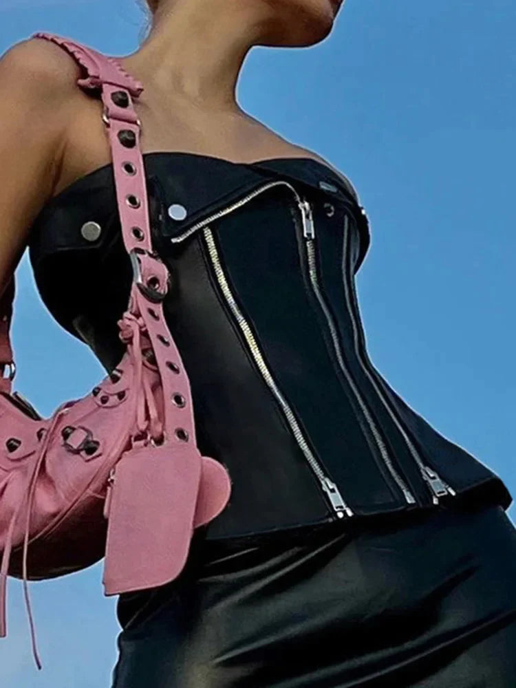 Leather Corset