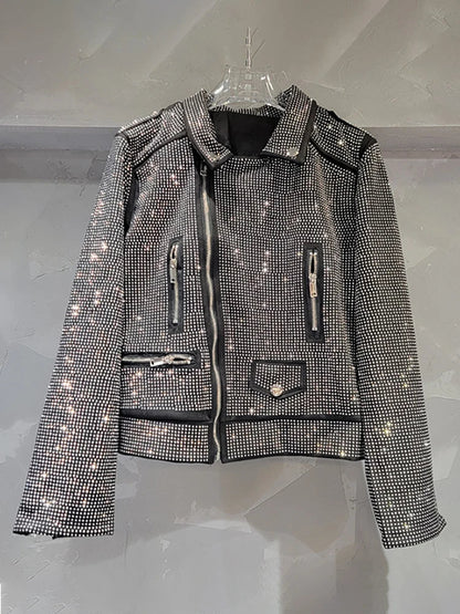 Shiny Rhinestone Jacket