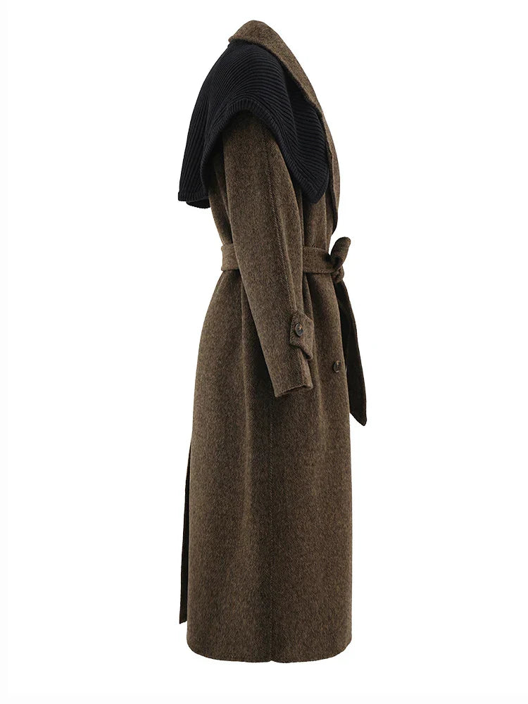 Woolen Coat Brown