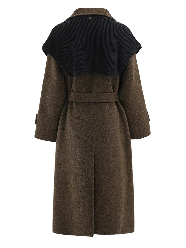 Woolen Coat Brown