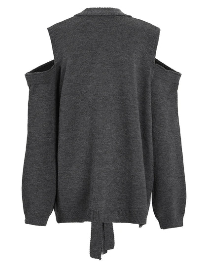 Knitted Sweater Gray