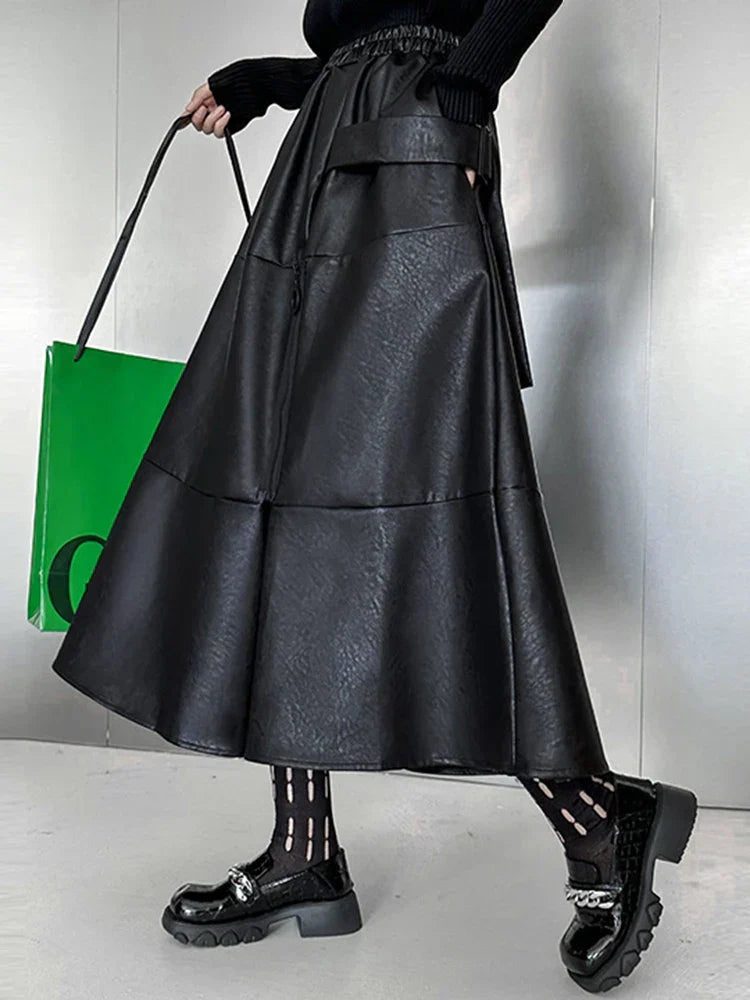 Leather Skirt