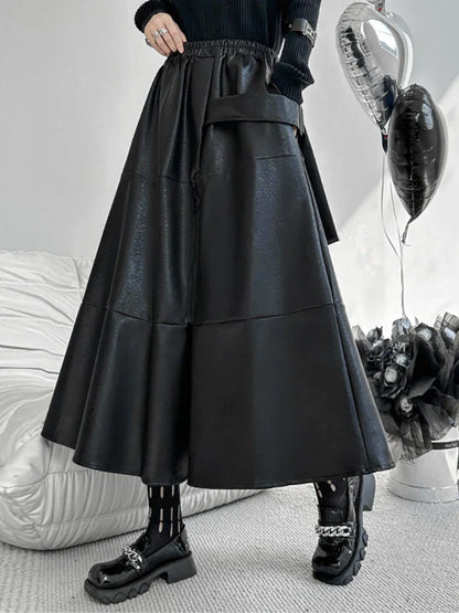 Leather Skirt