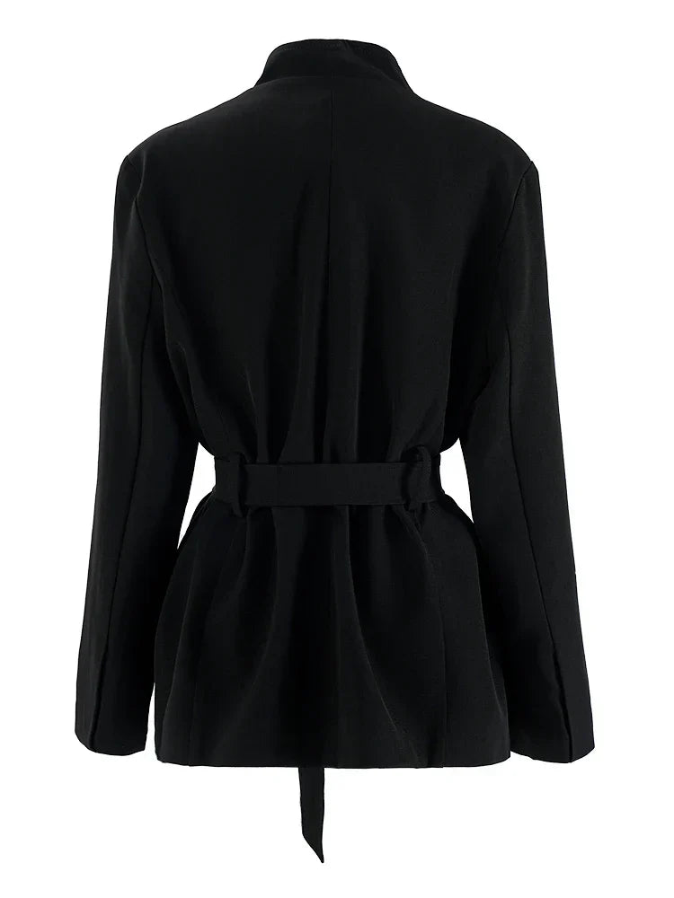 Belted Jacket Black