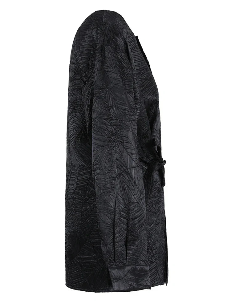 Long Sleeve Blouse Black
