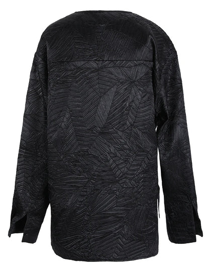 Long Sleeve Blouse Black