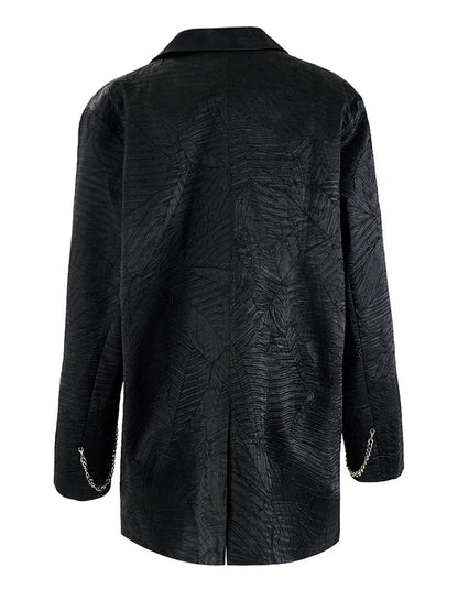 Loose Fit Blazer Black