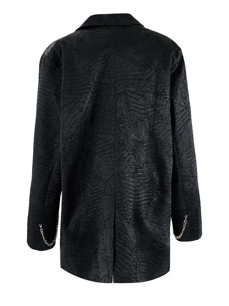 Loose Fit Blazer Black