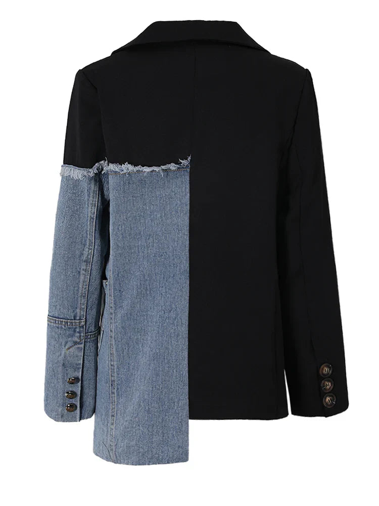 Denim Blazer Blue