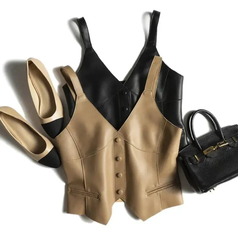 Leather Vest