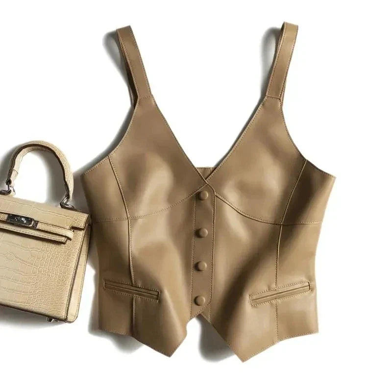 Leather Vest