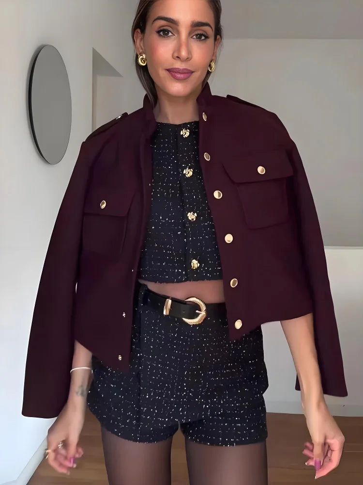 Classic Jacket Burgundy