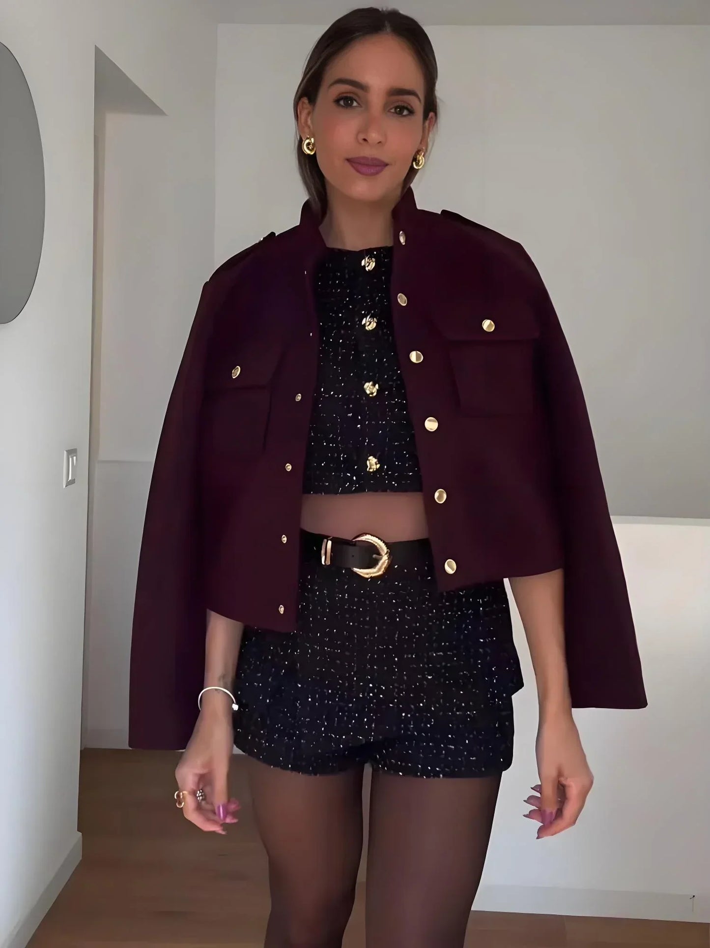 Classic Jacket Burgundy