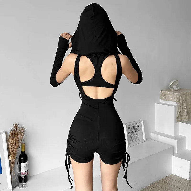 Hooded Romper