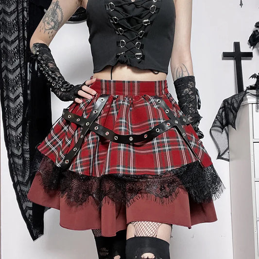 Plaid Skirt