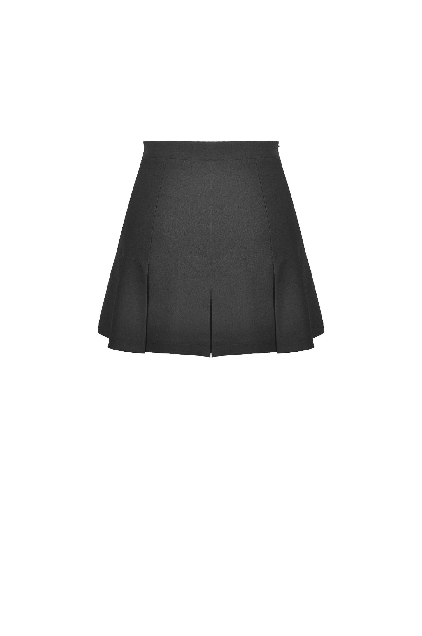 Buckled Chain Mini Skirt