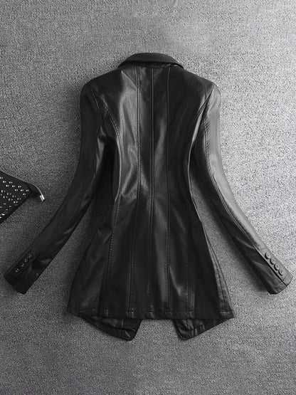 Leather Blazer