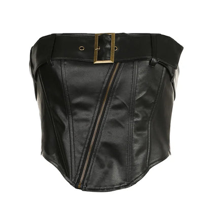 Leather Top