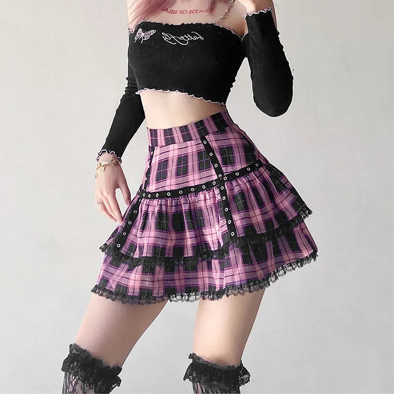 Plaid Skirt