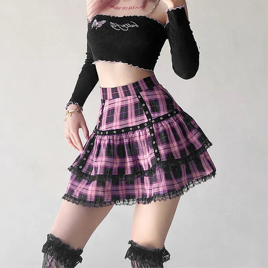 Plaid Skirt