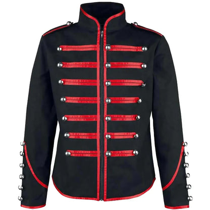 Retro Gothic Jacket Black