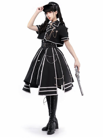 Judgment Army Lone Knight Military Uniform Lolita Set