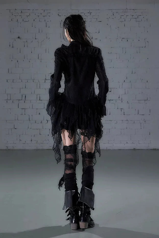 Romantic Punk Lace Dress